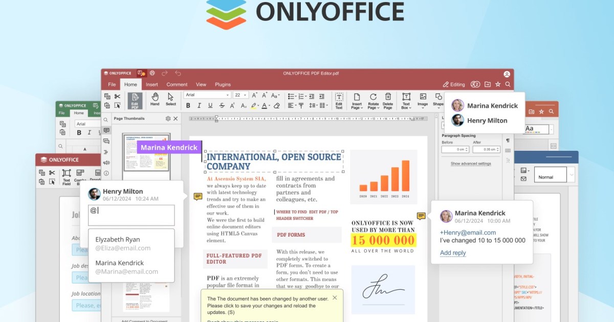 How ONLYOFFICE Docs changes document co-editing for teams